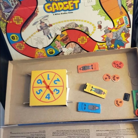 Inspector Gadget Game 1983 Vintage Complete Excellent Condition Based on TV Show - Picture 3 of 14